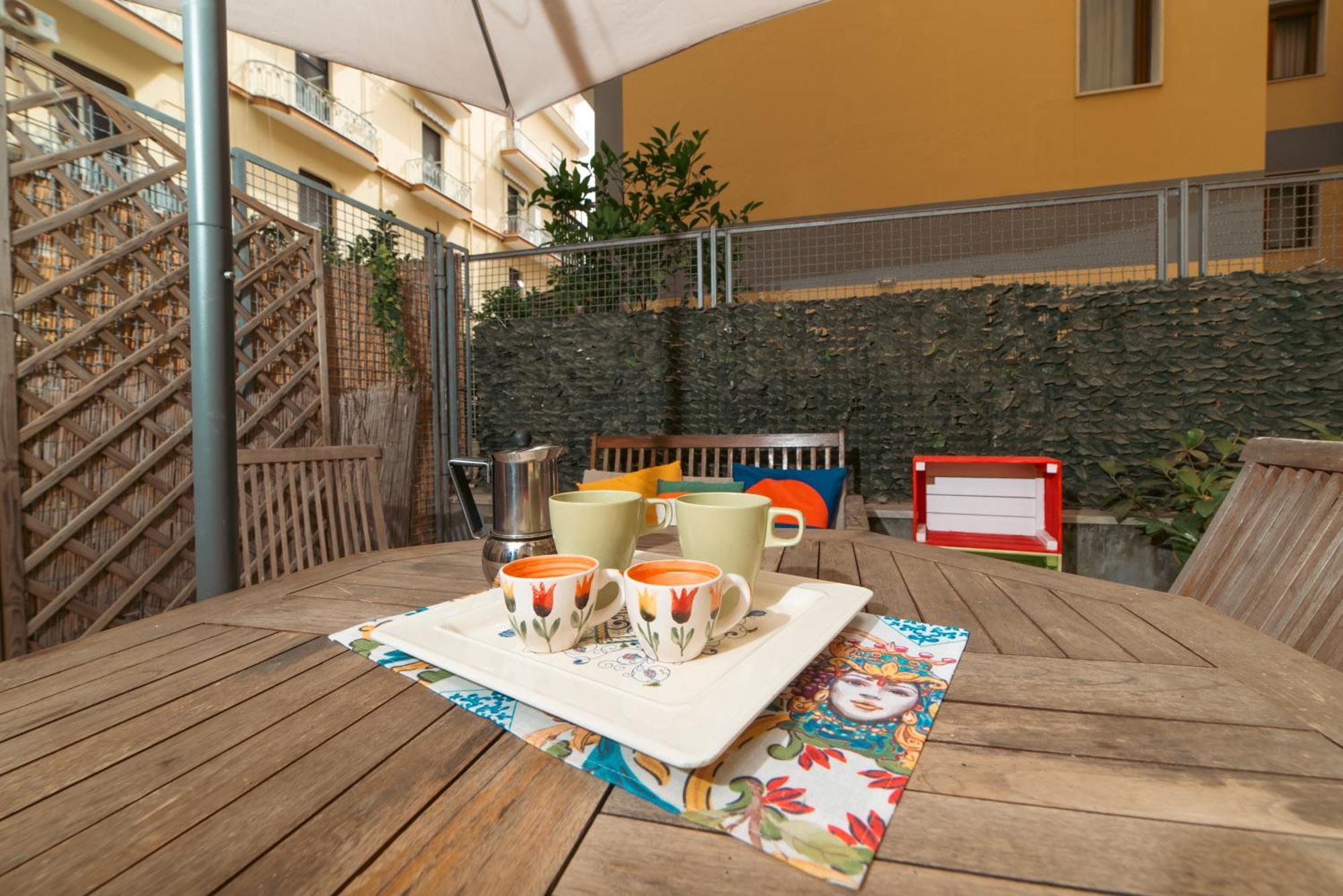 Portarotese Apartment With Terrace Salerno Eksteriør bilde