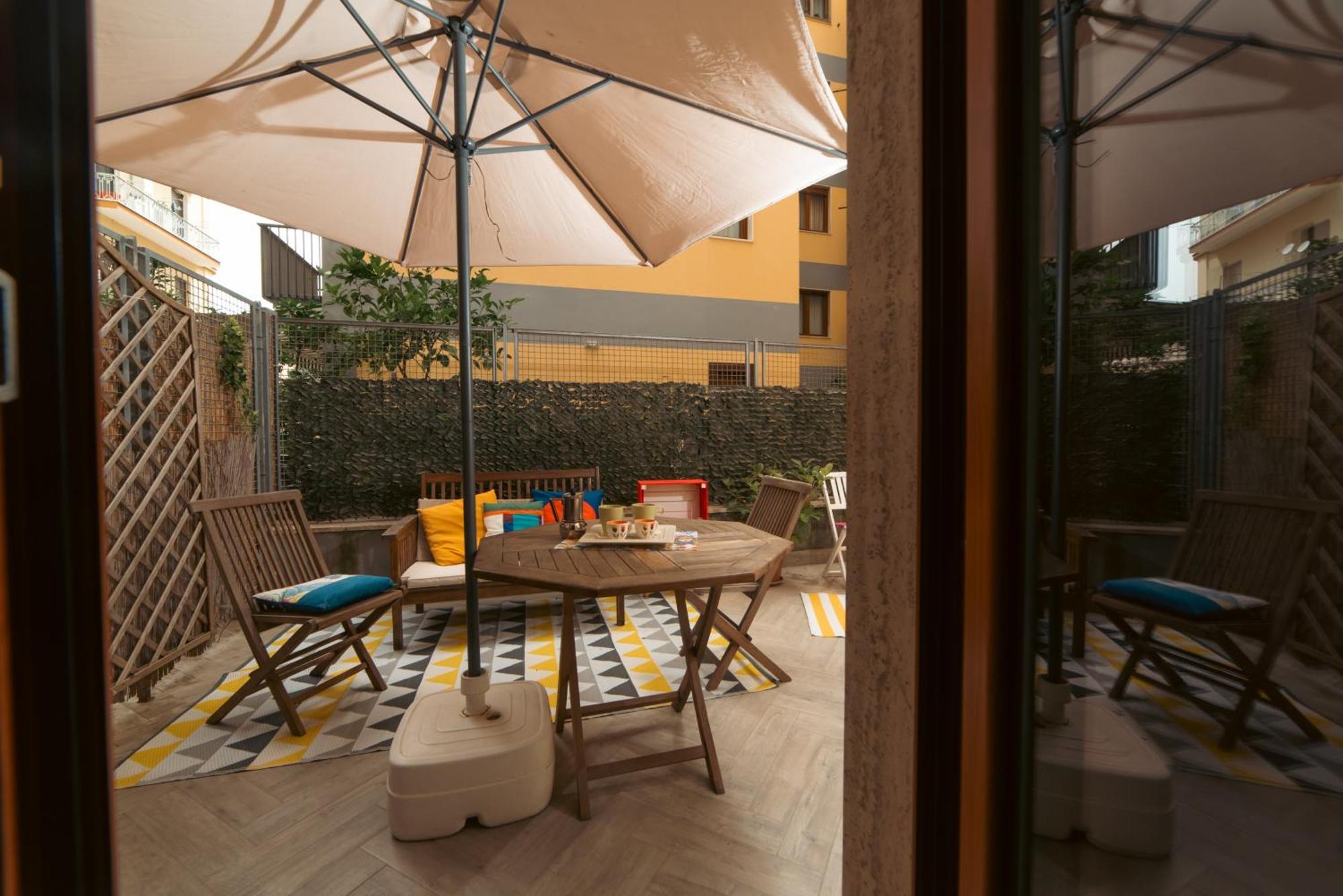 Portarotese Apartment With Terrace Salerno Eksteriør bilde